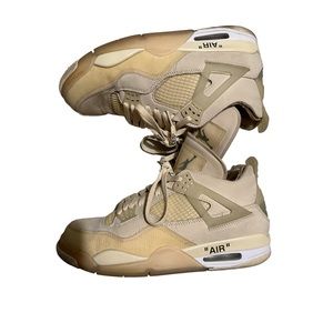 Air Jordan 4 Off White Sail size 10 Men, 11.5 Women
